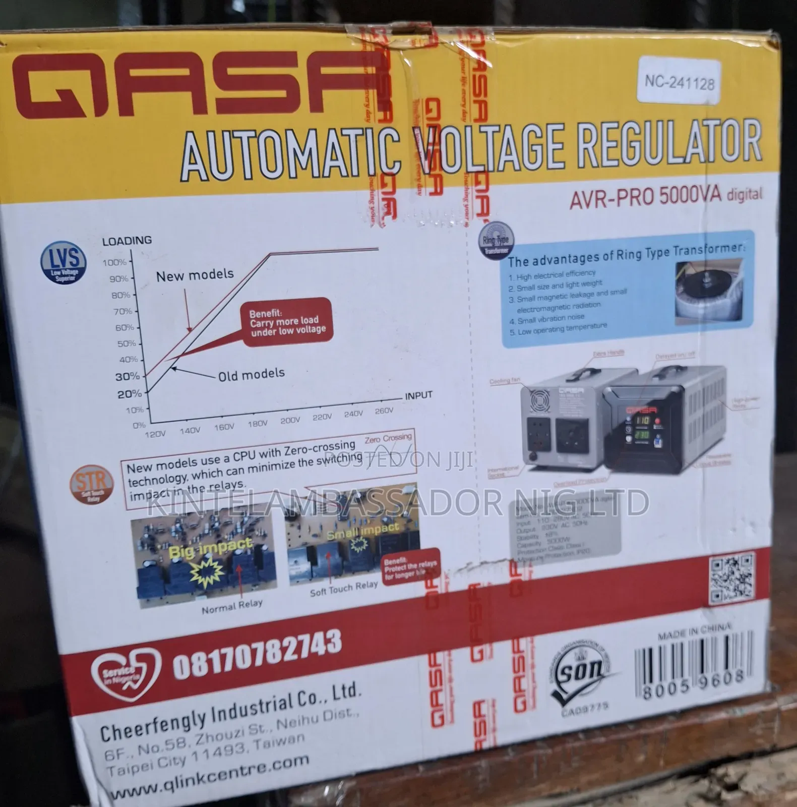 Qasa Automatic Voltage Regulator-5000va