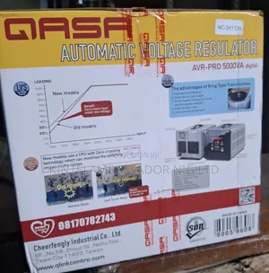 Qasa Automatic Voltage Regulator-5000va