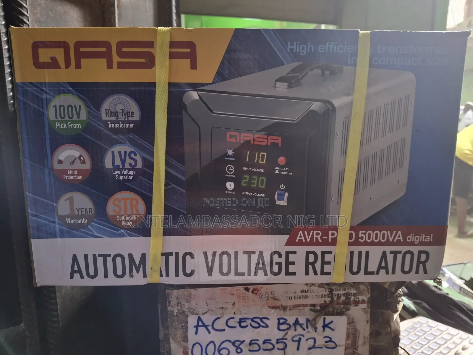 Qasa Automatic Voltage Regulator-5000va