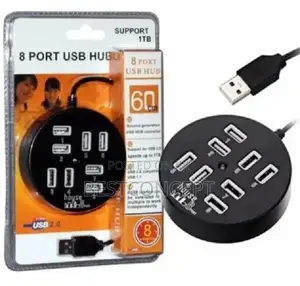 Usb 8 Port Hub Circle - Support 1tb HDD