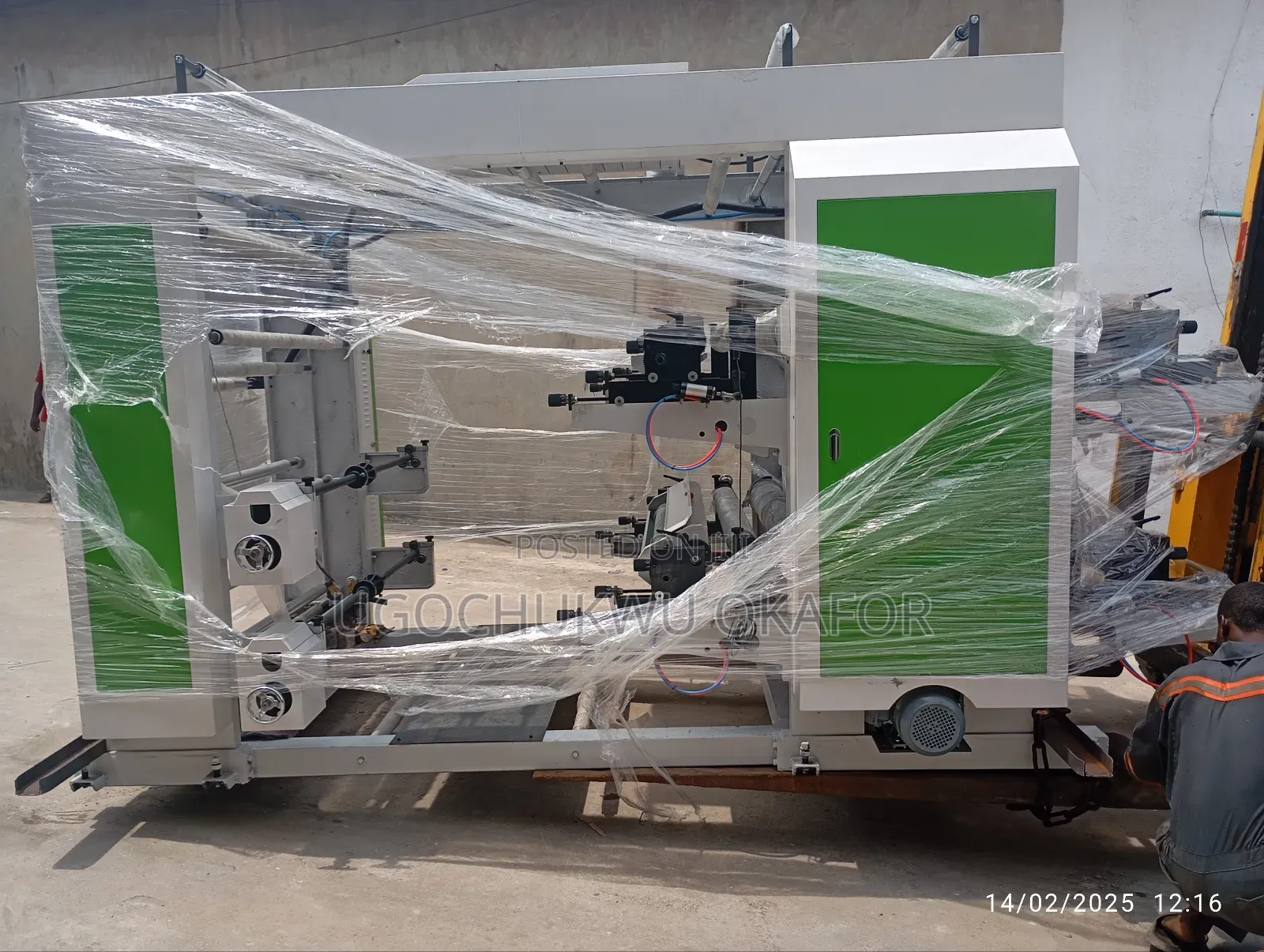 4colour Flexo Printing Machine Long Frame