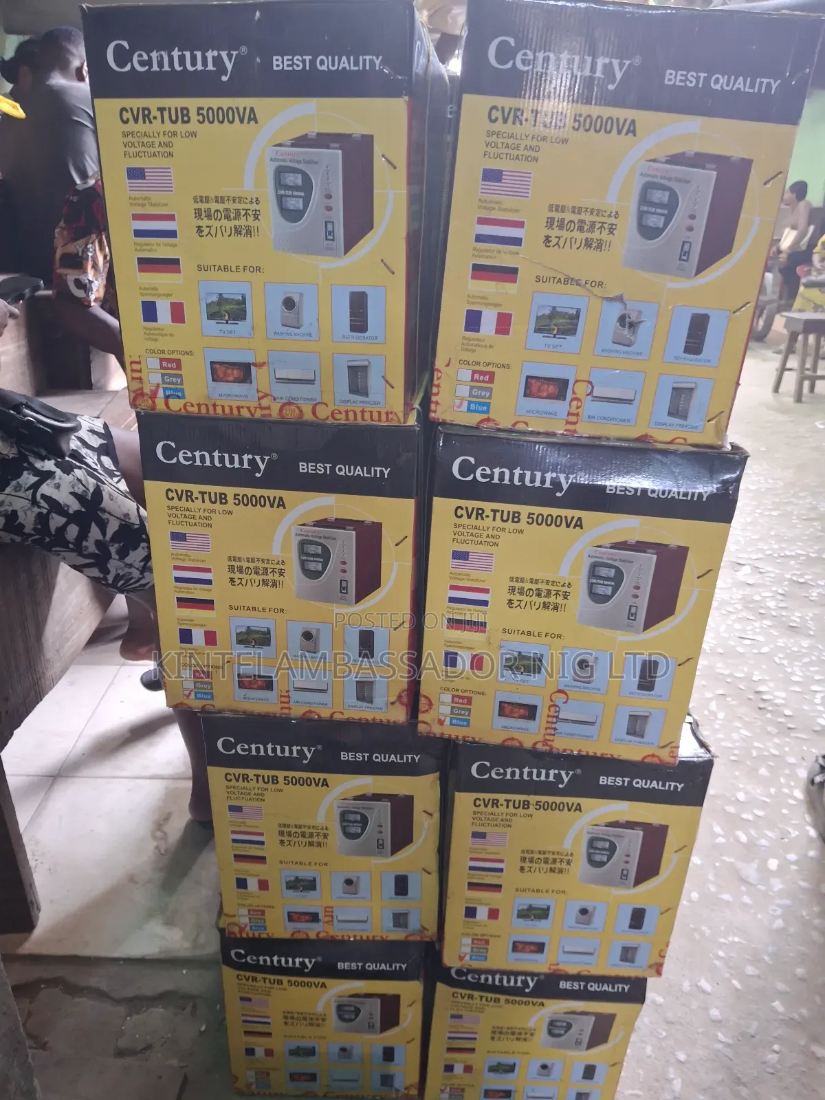 Century Automatic Voltage Stabilizer- 5000VA