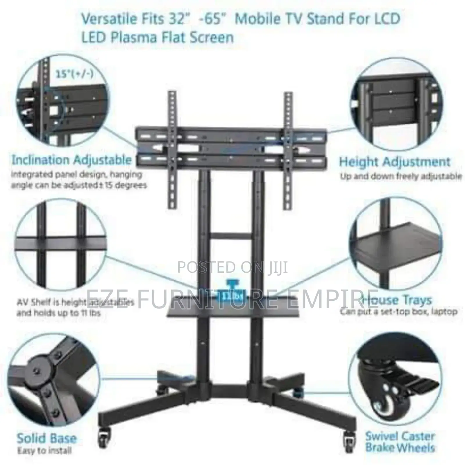 Adjustable Mobile Tv Rack