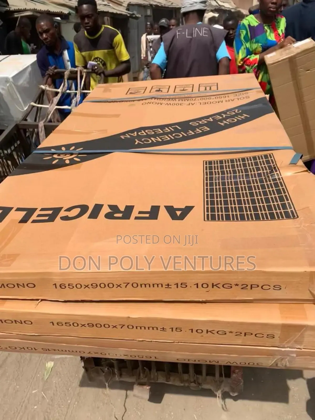 300w Africell
Mono Crystalline Solar Panel