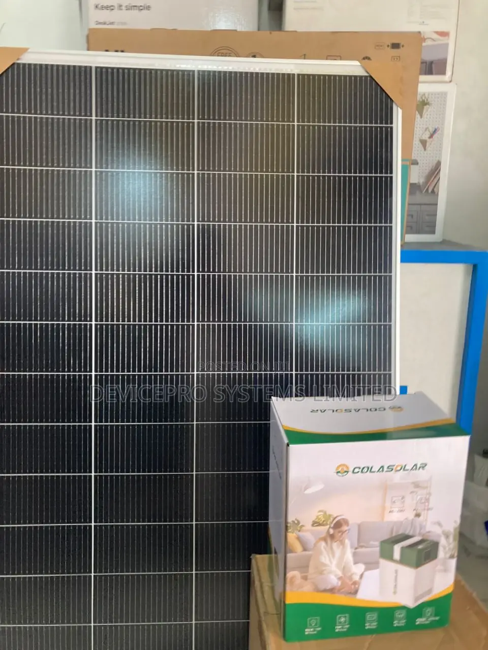 Colasolar Cola1000 + 320w Cola Panel
