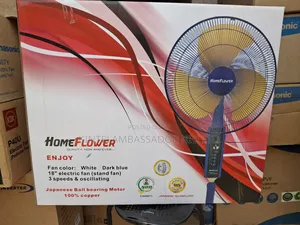18" Home Flower Standing Fan