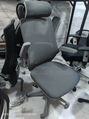 Ergonomic Adjustable Gray Office Chair