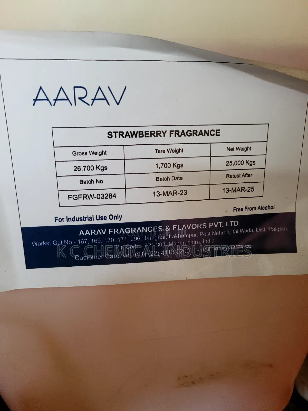 Strawberry Fragrance