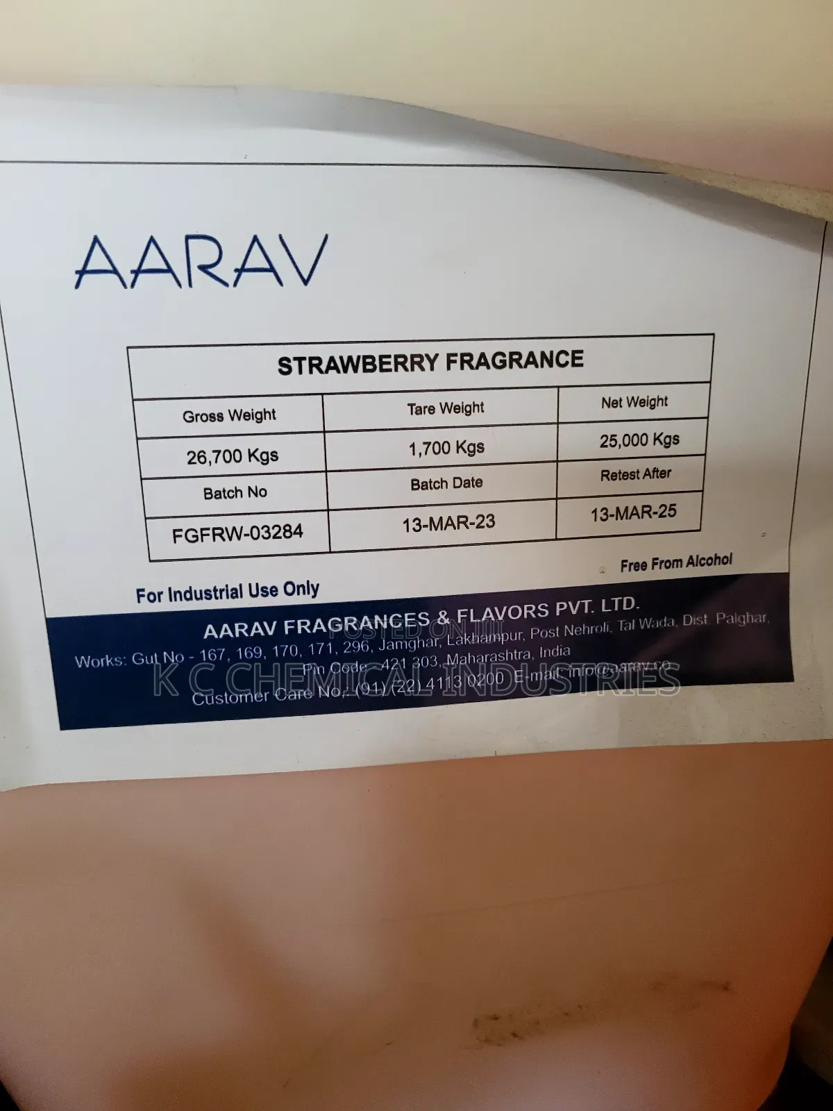 Strawberry Fragrance