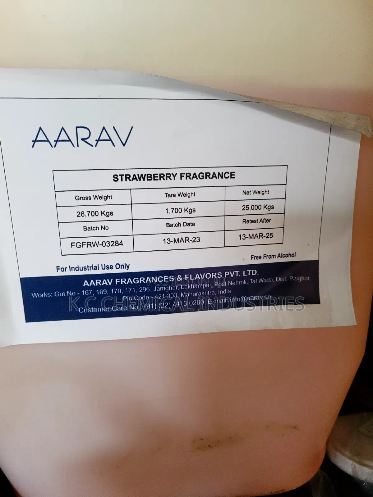 Strawberry Fragrance
