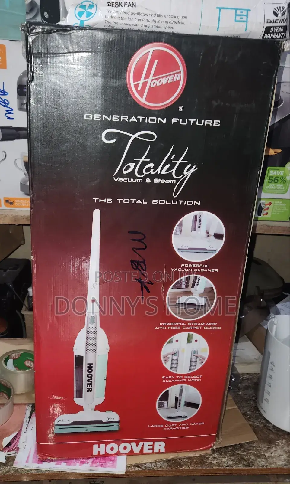 Hoover Totality Vacuum Steam Cleaner