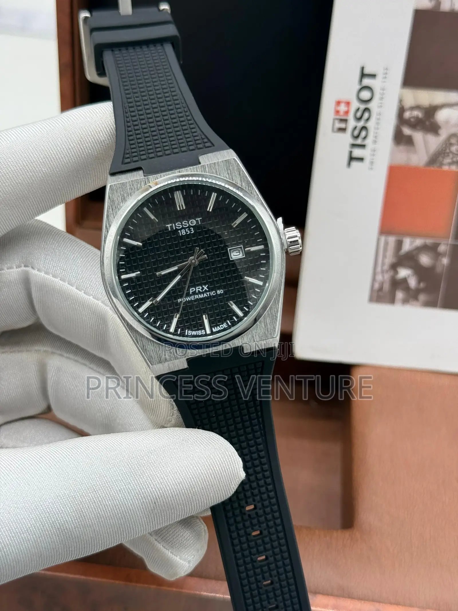 Tissot Rubber Wristwatch