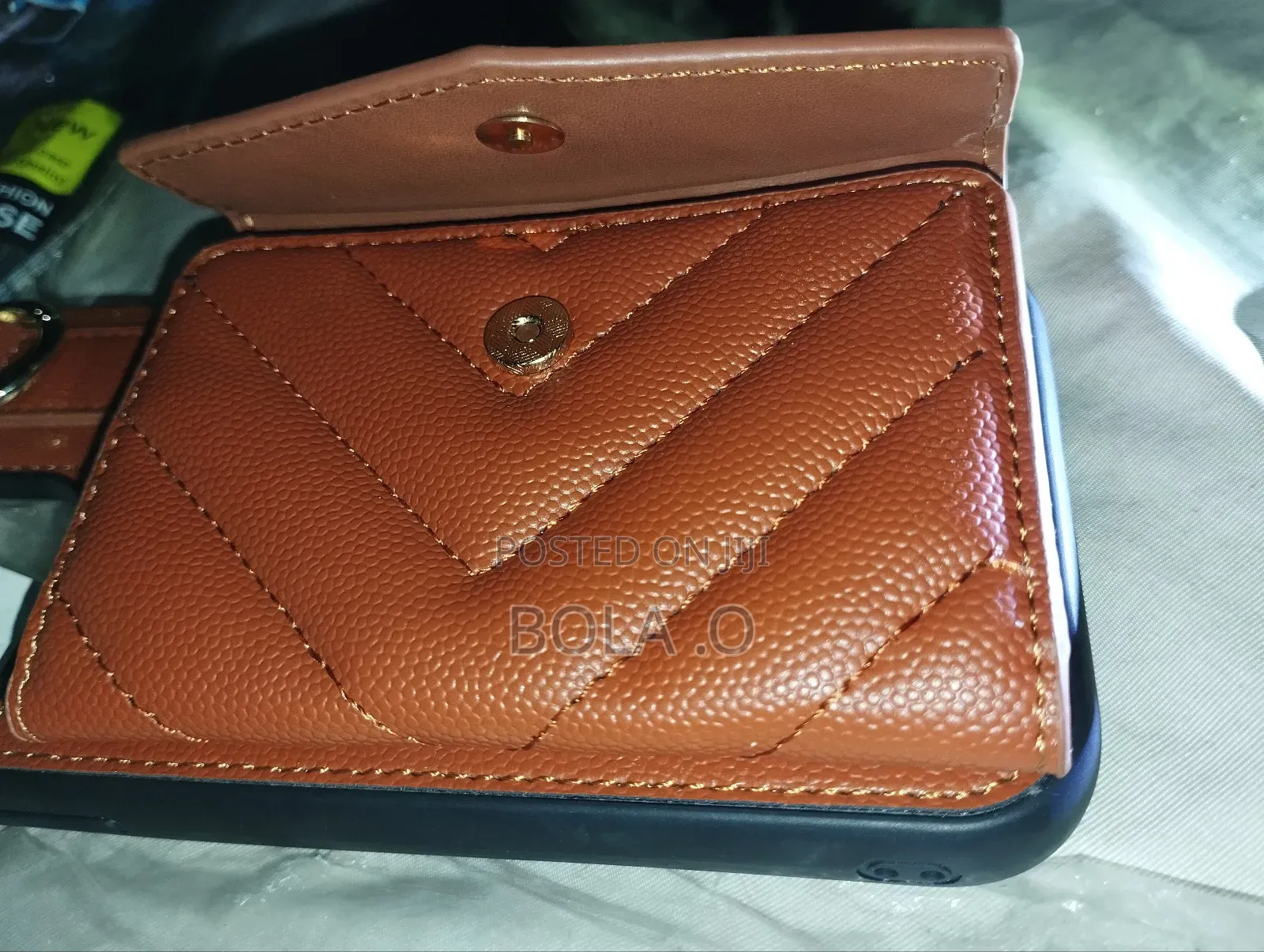 iPhone 13 Pro Max Italian Leather Wallet Case