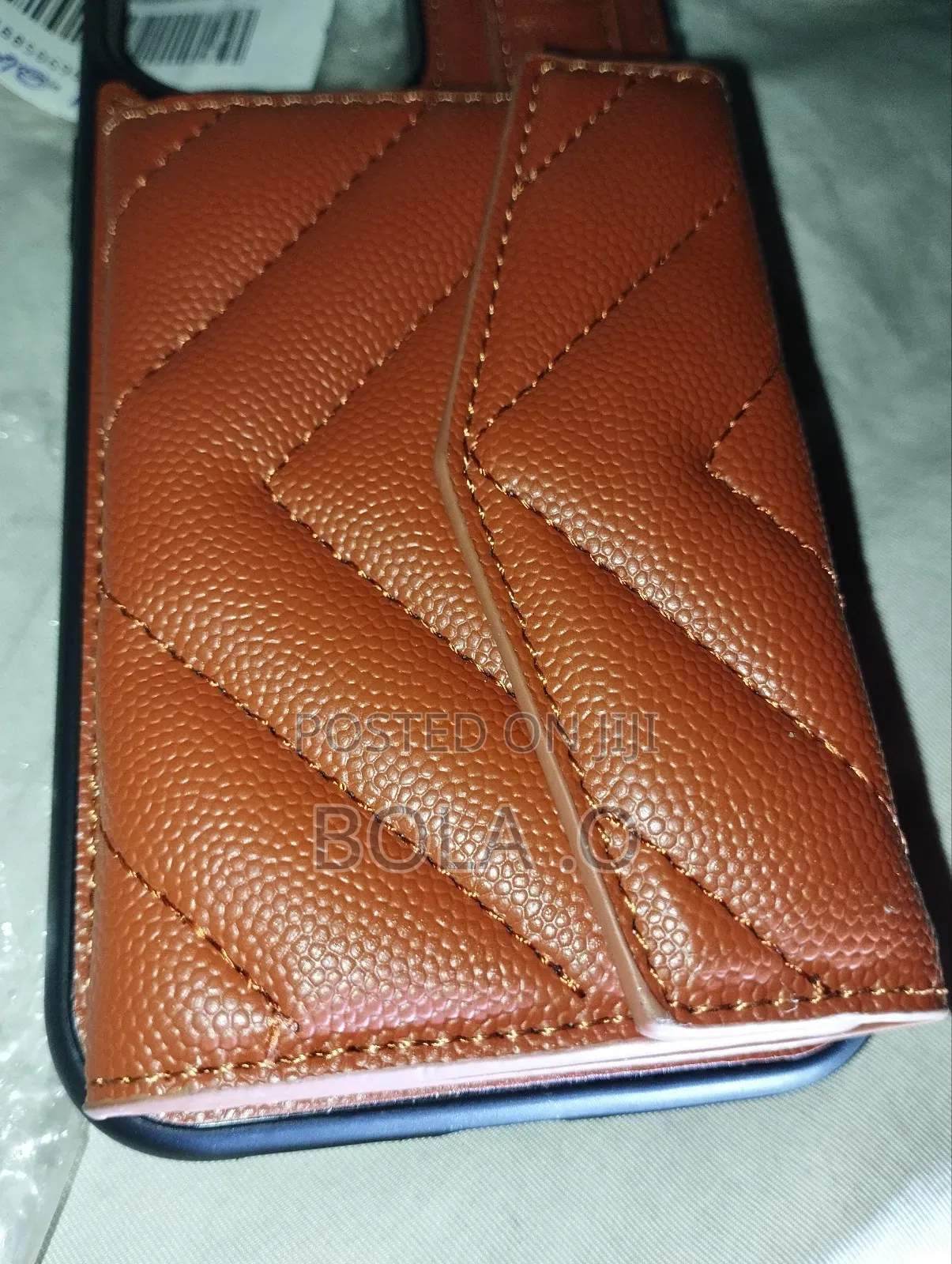 iPhone 13 Pro Max Italian Leather Wallet Case