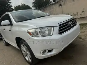 Toyota Highlander Limited 2009 White