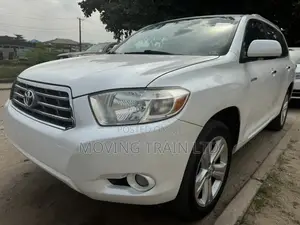 Toyota Highlander Limited 2009 White