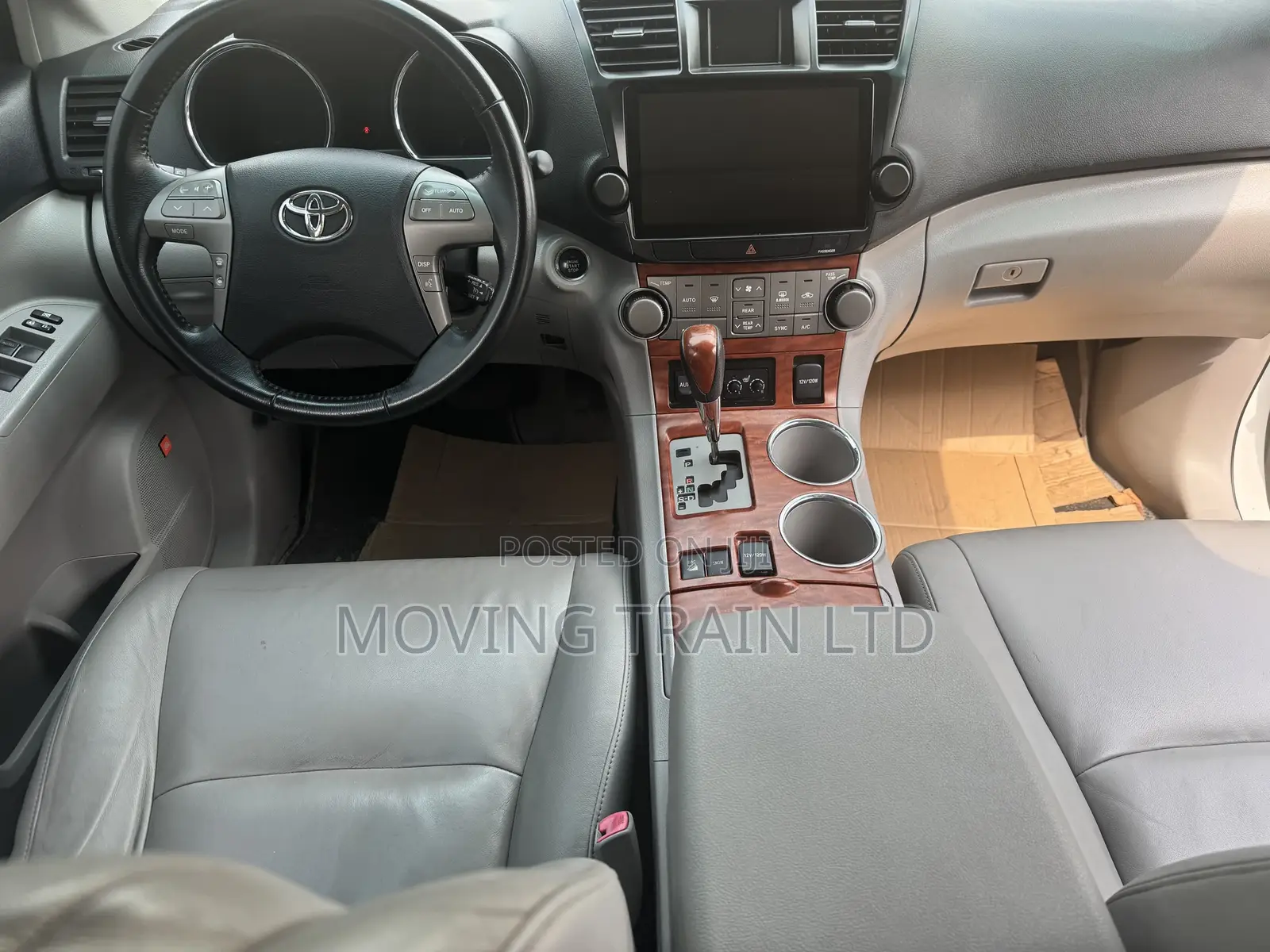 Toyota Highlander Limited 2009 White