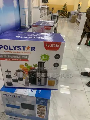 Multifunctional Polystar Food Processor With Mincer Filter