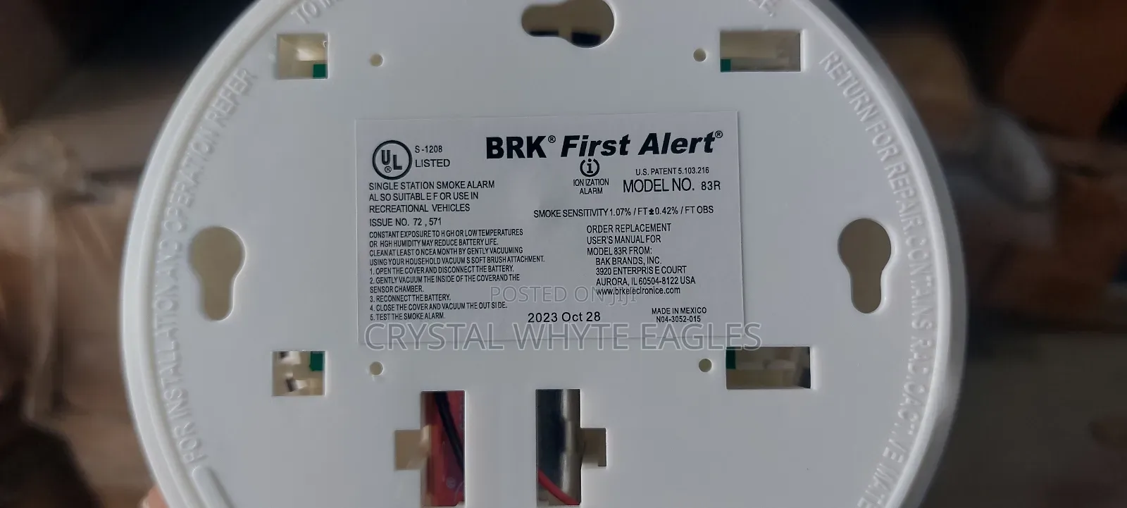 Wireless Brk Smoke Detector Alarm