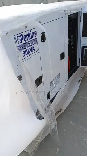 30kva Perkins Generator Soundproof 100%Coppercoil Brand New