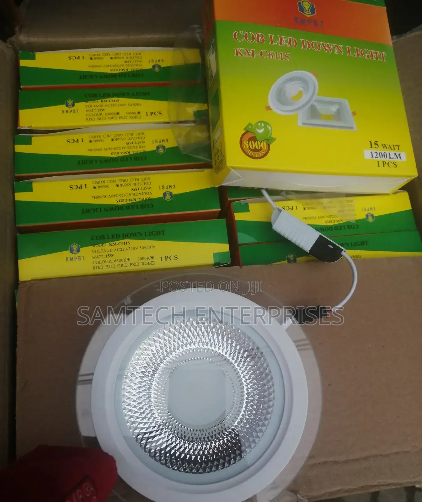 15wat Led Glass Pop Light