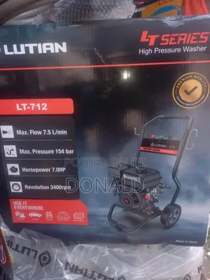 Lutian High Pressure Washer (7hp)