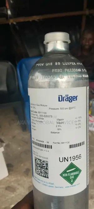 Dräger Gas Mixture Cylinder