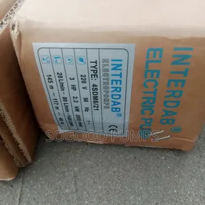 Interdab Submersible Pump Type 2.2kw/3hp Single Phase