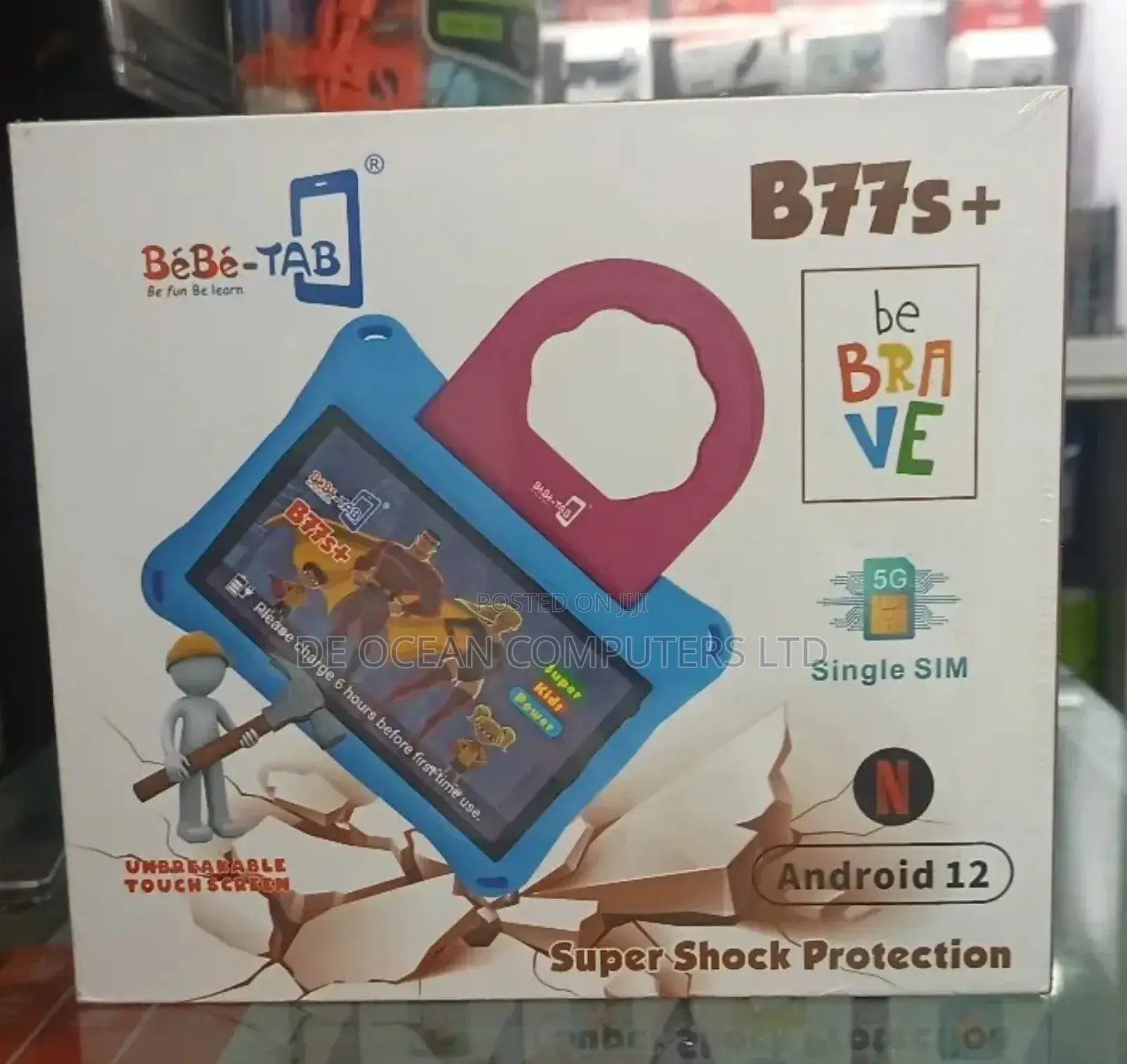 New Bebe B77s Plus 256 GB Red