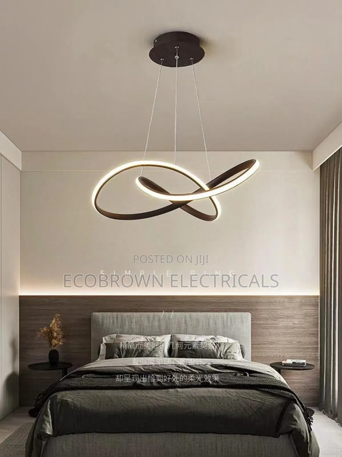 Latest Bedroom Decor Chandelier Fitting Light