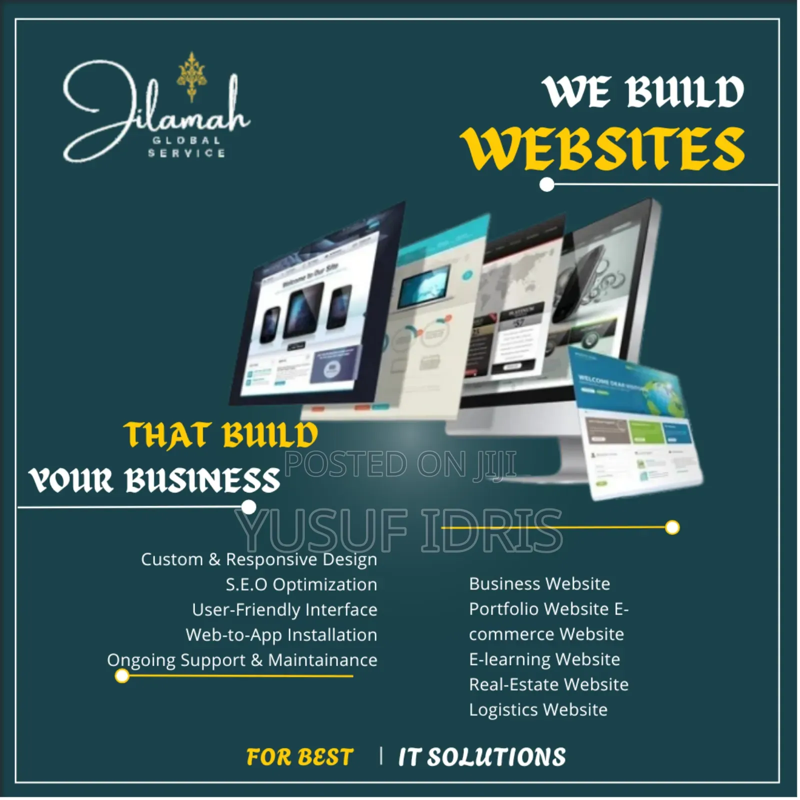 " Transform Your Business With A Stunning Website