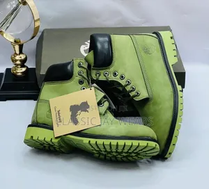 Green Quality Classic Timberland ANKLE Boot Collections