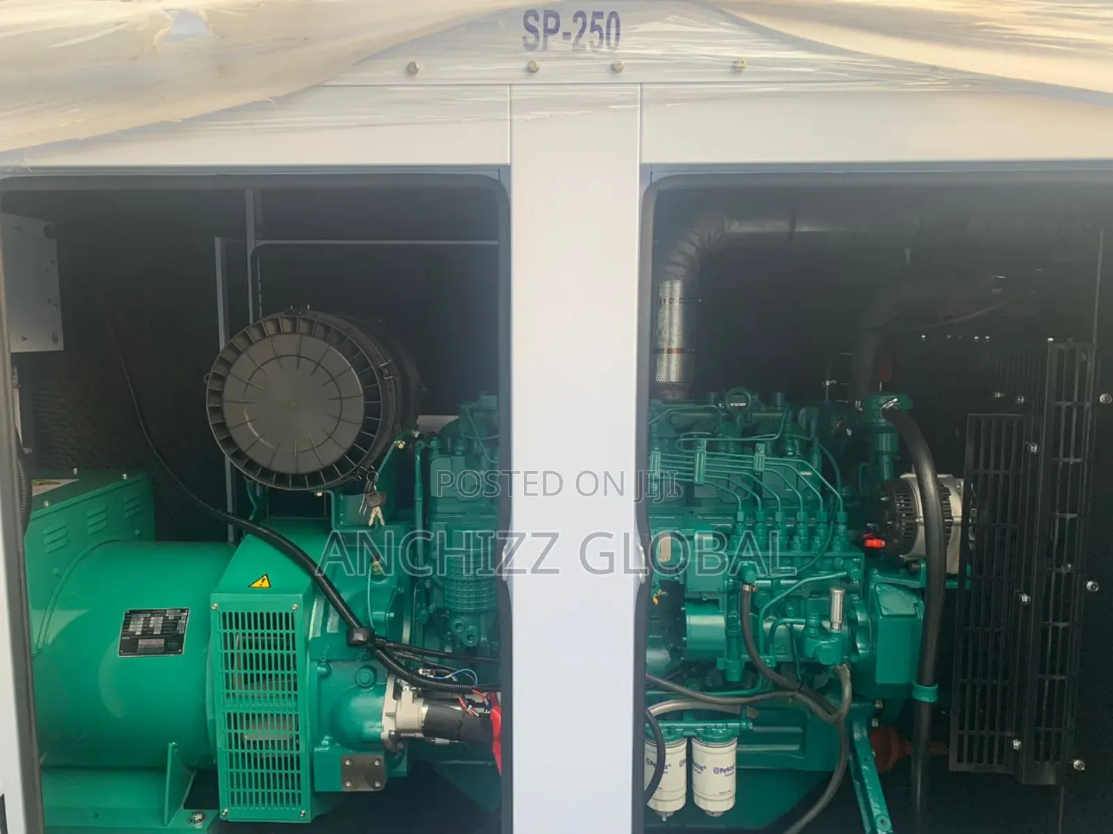 Perkins Diesel Generator 250kva Soundproof