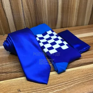 Quality Neck Tie With Pocket Square And Socks