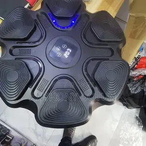 Music Boxing Machine Wall Target With Led Light 6 Hole