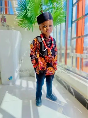 5in1complete Igbo Children Isiagu Costume