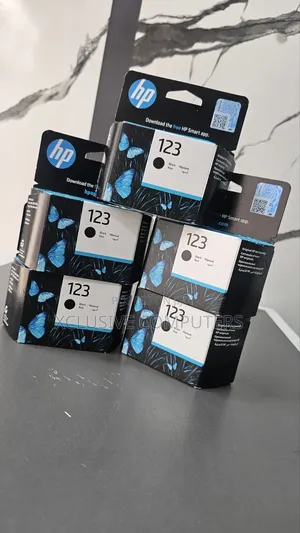 Genuine Hp Ink Catridge 123 Black