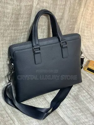 Gucci Quality Luxury Men Genuine Leather Laptop Bag