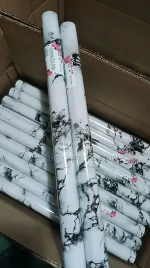Adhesive Marble Wall Paper