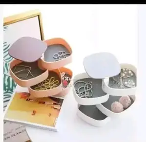 Box Shape Jewelry Organizer With Mirror