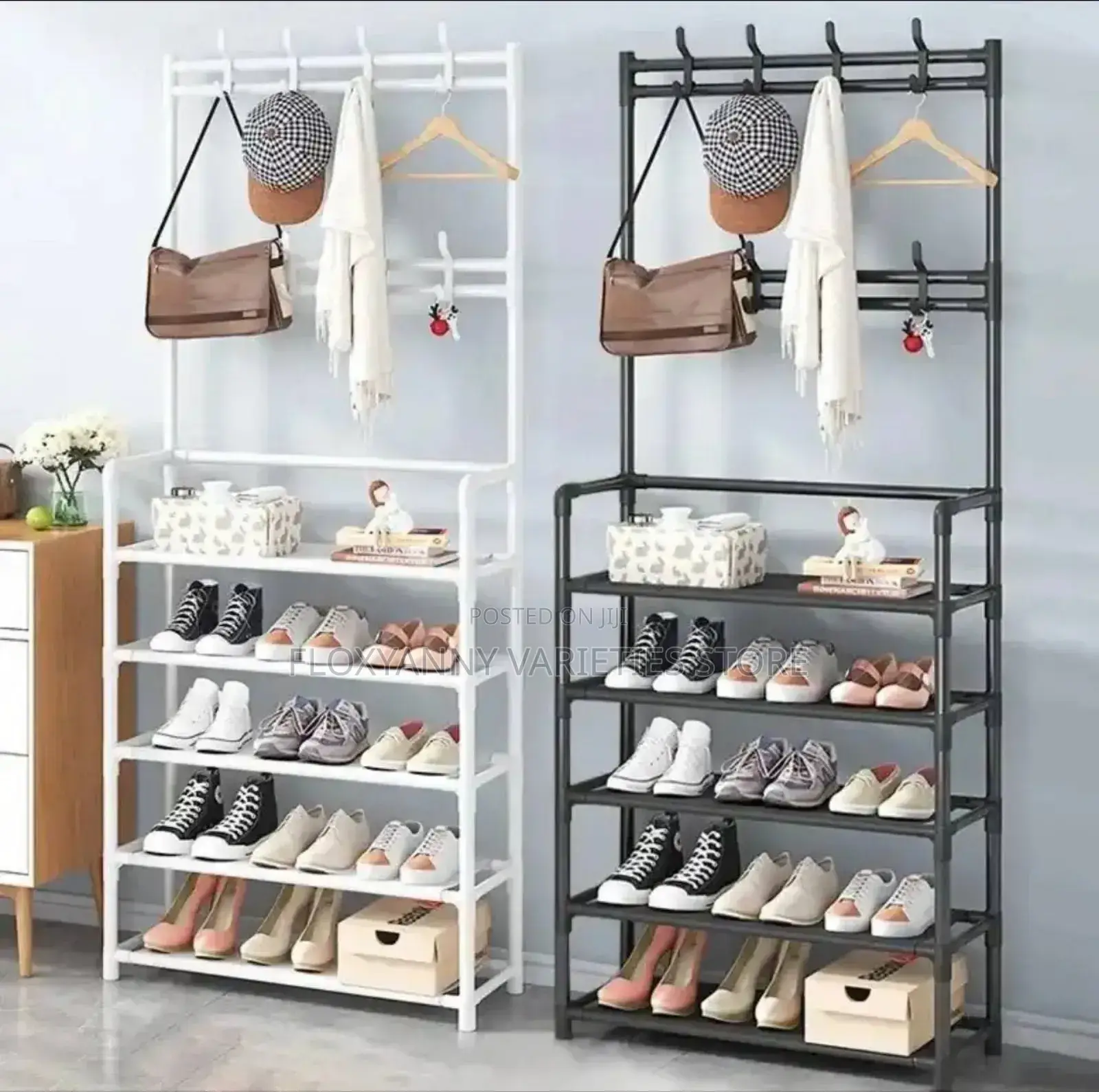 Multi Purpose Hanger and Shoe Rack