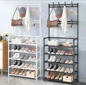 Multi Purpose Hanger and Shoe Rack