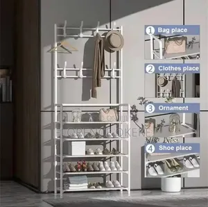 Multi Purpose Hanger and Shoe Rack