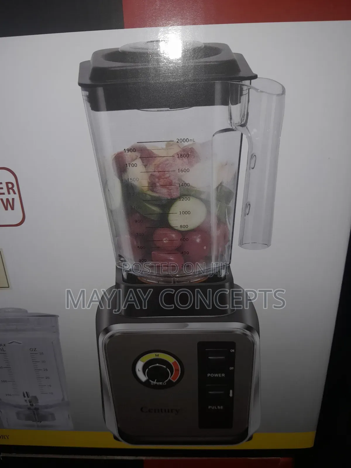 Century High Power Commercial Electric Blender-Torque Blend