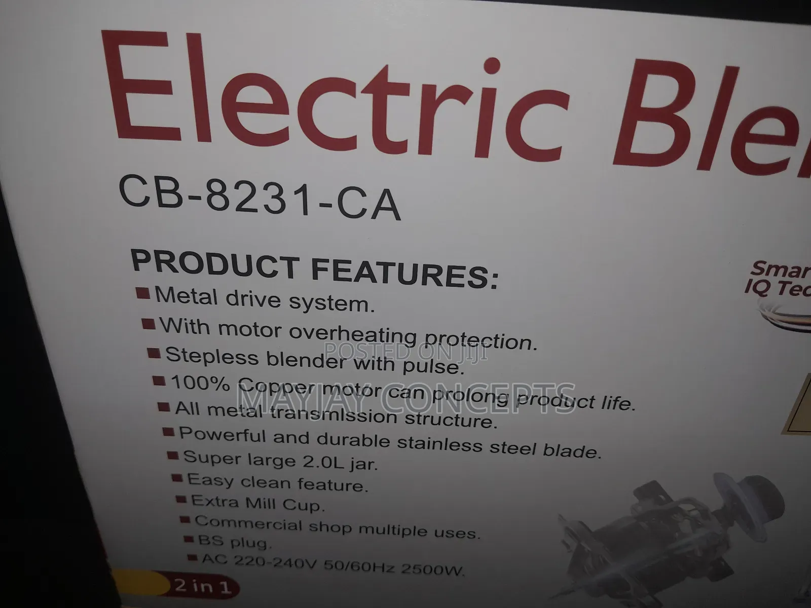 Century High Power Commercial Electric Blender-Torque Blend