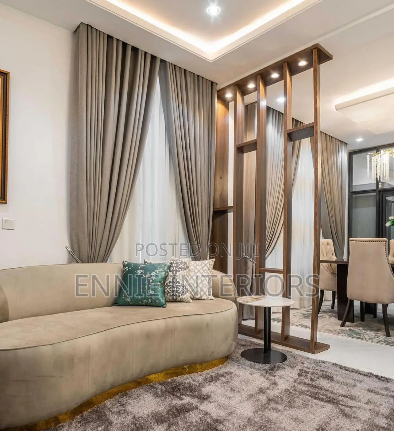 Curtains and Interior Decorations