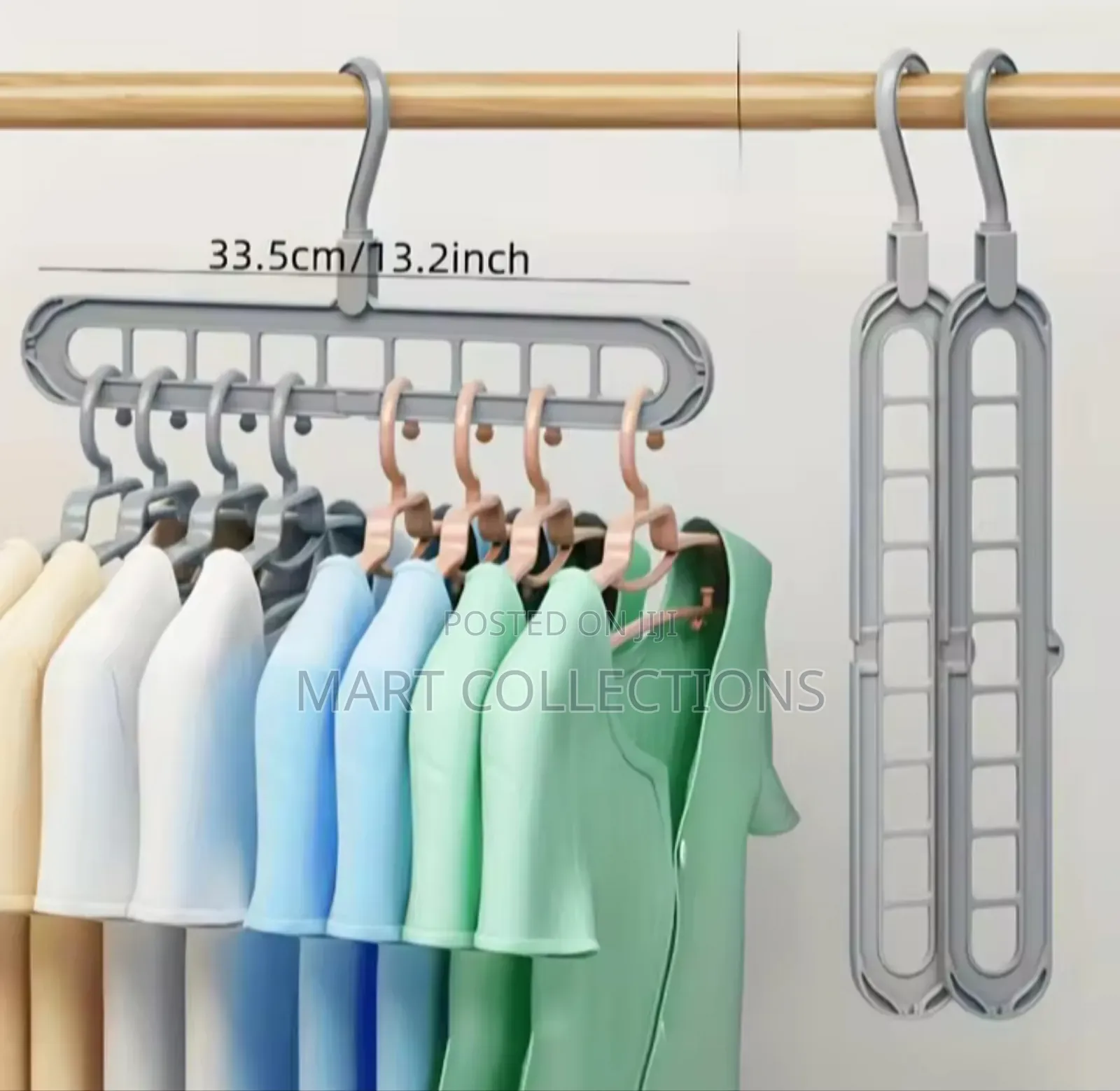 3pcs Multipurpose Clothes Hanger Multilayer Wardrobe Hanger