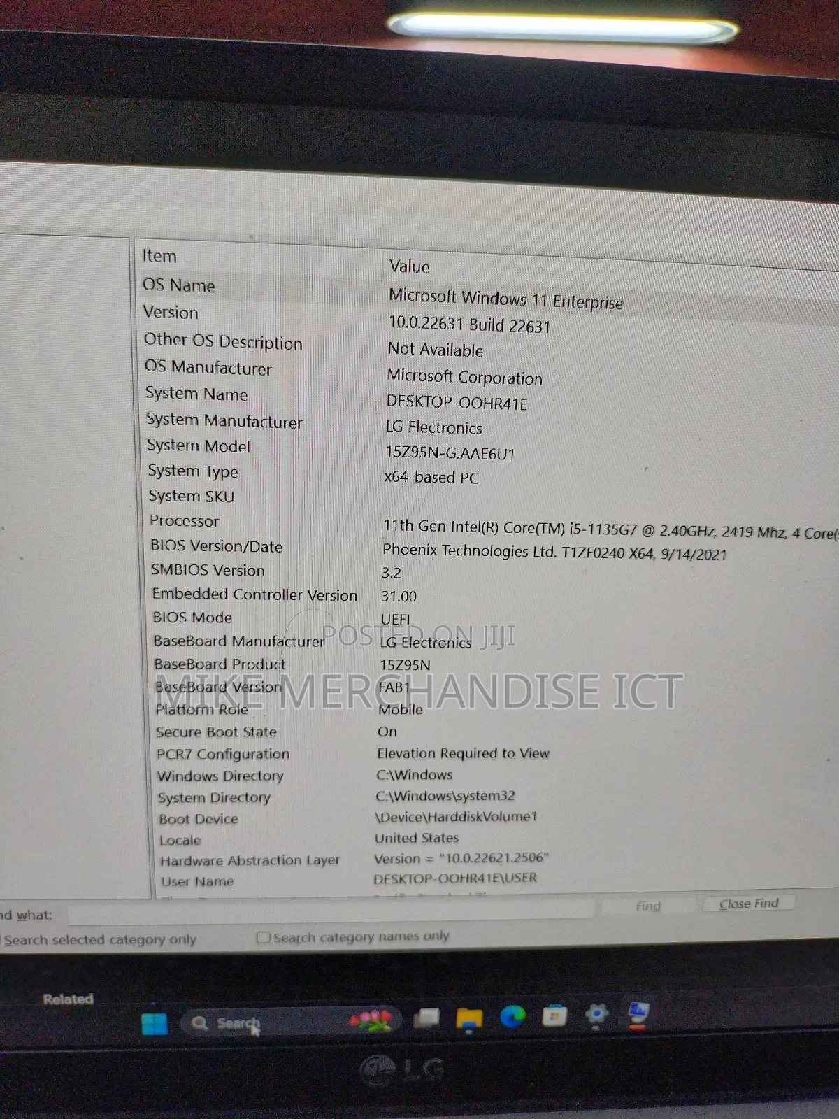 Laptop LG Gram 14 16GB Intel Core I5 SSD 512GB