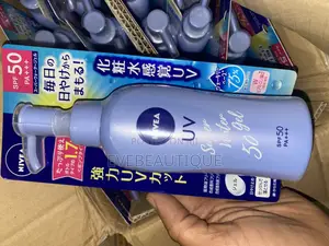 Nivea UV Super Water Gel SPF 50 140ml (And Refill Sachet)