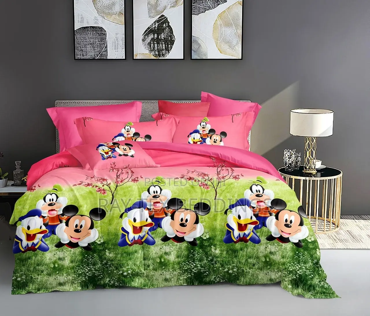 Cartoon Characters Duvet Set